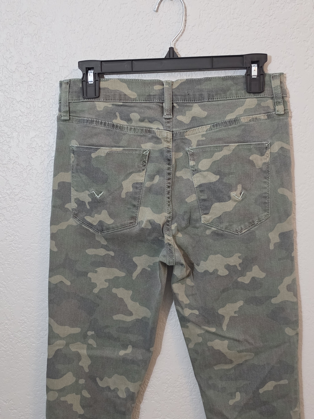 Hudson Barbara Super Skinny Camo Ankle Jeans High Rise Stretch Womens 28 - Picture 5 of 10